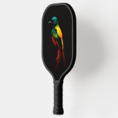 Raquette De Pickleball Black 4 Luxe Pickleball Paddle, Rainbow Bird (Gauche)