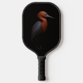 Raquette De Pickleball Black 4 Luxe Pickleball Paddle, Reddish Egret (Recto)