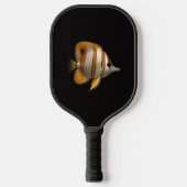 Raquette De Pickleball Black 4 Luxe Pickleball Paddle, Reef Butterflyfish (Recto)