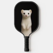 Raquette De Pickleball Black 4 Luxe Pickleball Paddle, Stylish Ermine (Recto)