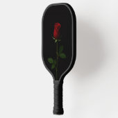 Raquette De Pickleball Black 4 Luxe Pickleball Paddle, Velvet Red Rose (Gauche)