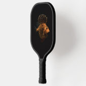 Raquette de Pickleball Black 4 Luxe, Poisson-Lion (Gauche)