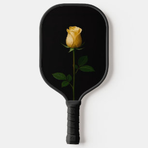 Raquette de Pickleball Black 4 Luxe, Rose Jaune En