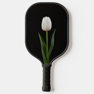 Raquette de Pickleball Black 4 Luxe, Tulipe Blanch