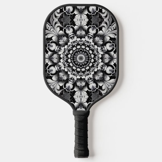 Raquette De Pickleball Black and White Bliss (Recto)