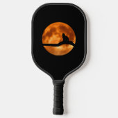 Raquette De Pickleball Black Cat Orange Moon (Verso)