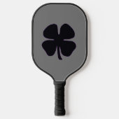 Raquette De Pickleball Black Clover gris pickleball paddle carbone (Recto)