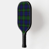 Raquette De Pickleball Black Watch Tartan bleu vert Plaid (Gauche)