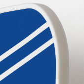 Raquette De Pickleball Blancs Et Ancre Rouge (Détail gauche)