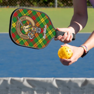 Raquette De Pickleball Blason du clan MacMillan sur tartan