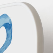 Raquette De Pickleball Bleu Bow Preppy Grandmillenial Pickleball Paddle (Détail gauche)