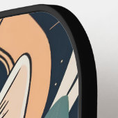 Raquette De Pickleball Bleu chat Pickleball personnalisé Paddle (Détail gauche)