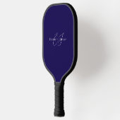 Raquette De Pickleball Bleu et blanc classique élégant Pickleball Paddle (Gauche)