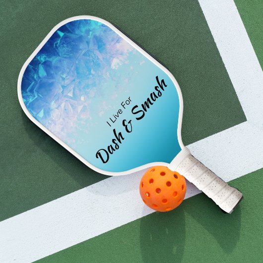 Raquette De Pickleball Bleu Gems Ombre Dash & Smash