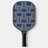 Raquette De Pickleball Bleu panier Motif style japonais (Recto)