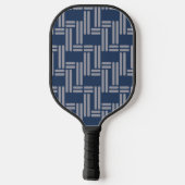 Raquette De Pickleball Bleu panier Motif style japonais (Verso)