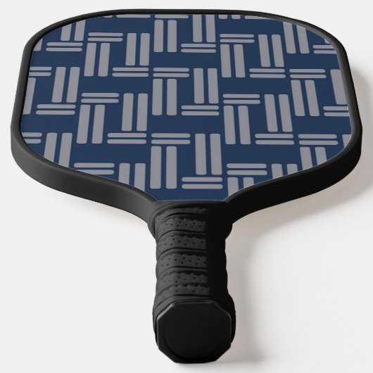 Raquette De Pickleball Bleu panier Motif style japonais (Poser)
