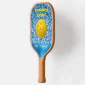 Raquette De Pickleball Bleu Pickleball Lover Custom Pickleball Paddle (Gauche)