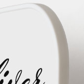 Raquette De Pickleball Bleu pourpre Diagonale (Détail gauche)