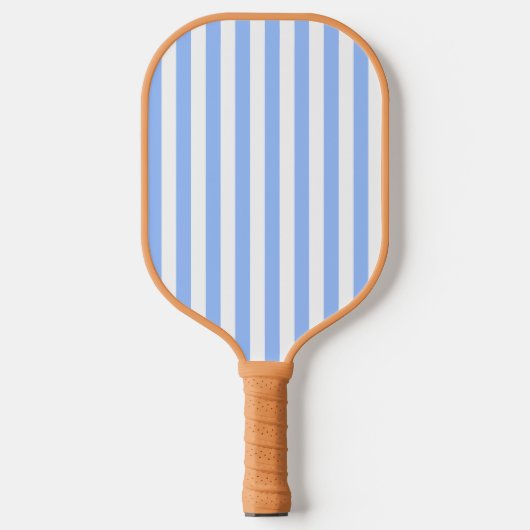 Raquette De Pickleball Bleu Stripe Pickleball Paddle-La Pièce Preppy (Recto)