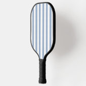 Raquette de Pickleball Bleue et Blanche à Rayures (Gauche)