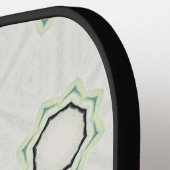 Raquette De Pickleball Bloom serène vert (Détail gauche)