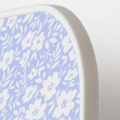 Raquette De Pickleball Blue Floral Pickleball Paddle (Détail gauche)