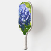 Raquette De Pickleball Blue Hydrangea Floral Personnalisé (Gauche)
