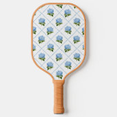Raquette De Pickleball Blue Hydrangea Grandmillennial (Recto)