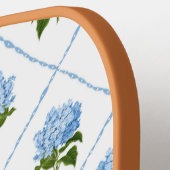 Raquette De Pickleball Blue Hydrangea Grandmillennial (Détail gauche)