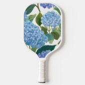 Raquette De Pickleball Blue Hydrangeas | Beautiful Floral Bush (Verso)