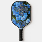 Raquette De Pickleball Blue Lacecap Hydrangea Floral (Verso)