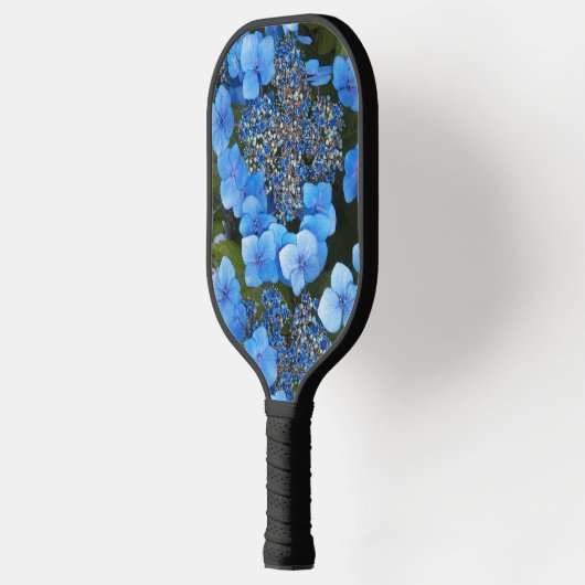 Raquette De Pickleball Blue Lacecap Hydrangea Floral (Gauche)