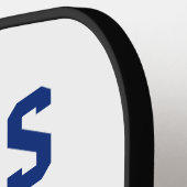 Raquette De Pickleball Bluebonnets Texas Fleur Floral Texan Drapeau (Détail gauche)