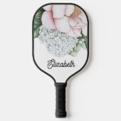 Raquette De Pickleball Blush Pink Peony Personalized (Recto)