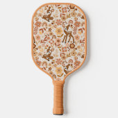 Raquette De Pickleball Boeuf mignon cerf modèle floral (Verso)
