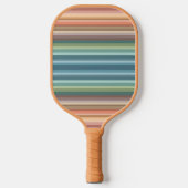 Raquette De Pickleball Boho Modern Chic Stripes (Recto)