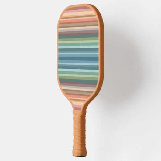 Raquette De Pickleball Boho Modern Chic Stripes (Gauche)
