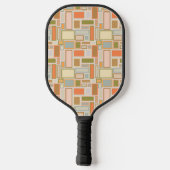 Raquette De Pickleball Boho Rectangles (Verso)