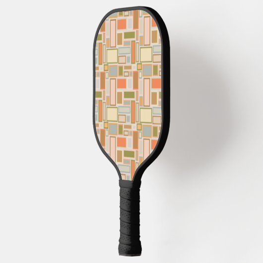 Raquette De Pickleball Boho Rectangles (Gauche)