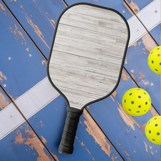 Raquette De Pickleball Bois Blanchi