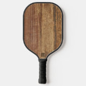 Raquette De Pickleball Bois de cèdre brut (Verso)
