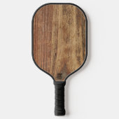 Raquette De Pickleball Bois de cèdre brut (Recto)