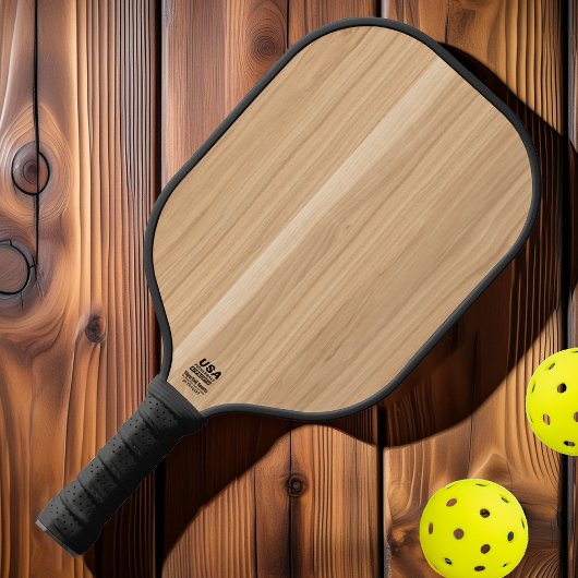 Raquette De Pickleball Bois de chêne blanc