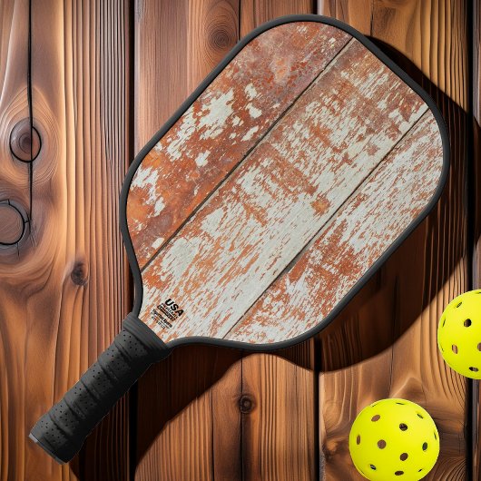 Raquette De Pickleball Bois de grange usé
