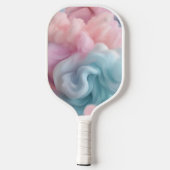 Raquette De Pickleball Bonbons de coton Abstrait (Verso)