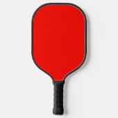 Raquette De Pickleball Bonbons Pomme rouge couleur solide (Verso)