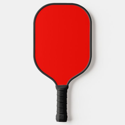 Raquette De Pickleball Bonbons Pomme rouge couleur solide (Verso)