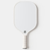 Raquette De Pickleball bonne image art texte (Verso)
