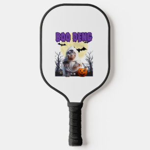 Raquette De Pickleball Boo Deng Moo Deng Cute Baby Pygmy Hippo Halloween